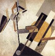 El Lissitzky Proun oil painting artist